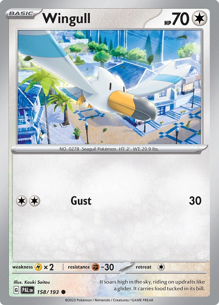 Image for Wingull (158/193) [SV02: Paldea Evolved] - Pokemon