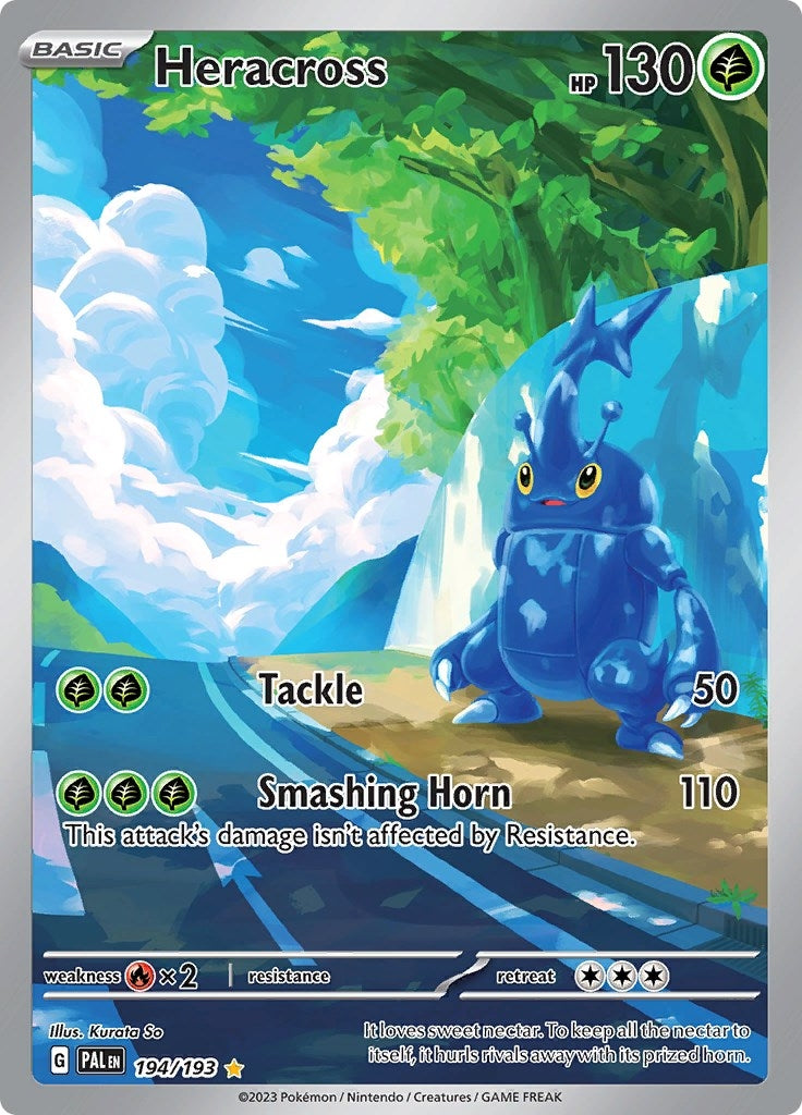 Image for Heracross (194/193) [SV02: Paldea Evolved] - Pokemon