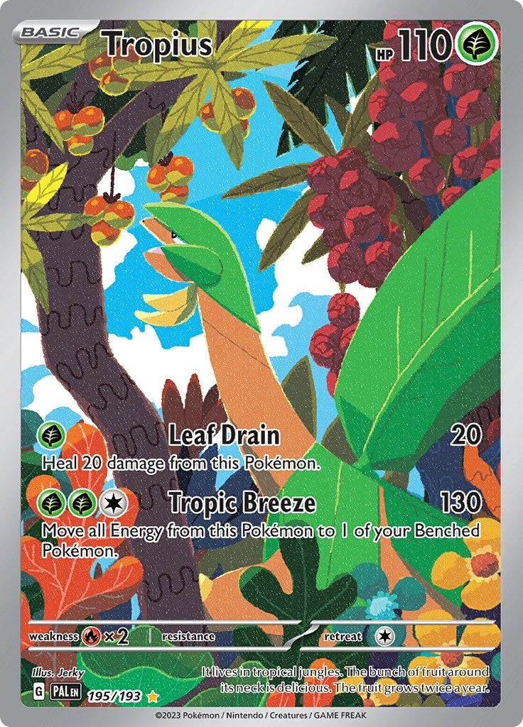 Image for Tropius (195/193) [SV02: Paldea Evolved] - Pokemon