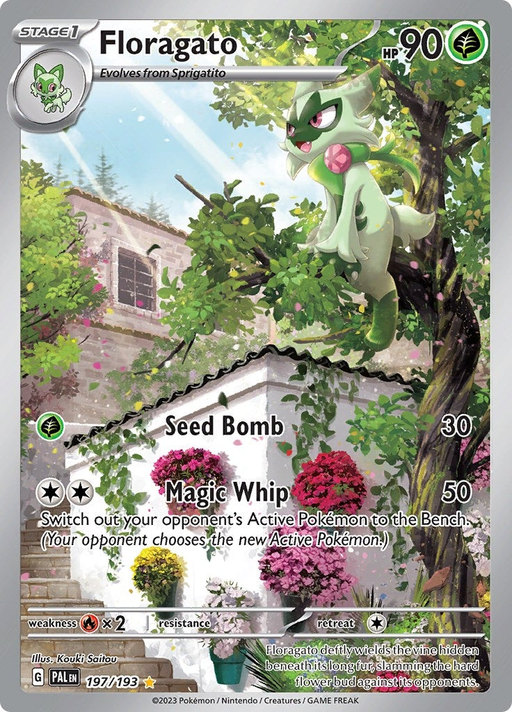 Image for Floragato (197/193) [SV02: Paldea Evolved] - Pokemon