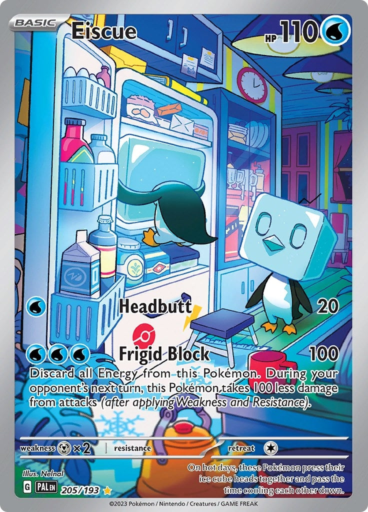 Image for Eiscue (205/193) [SV02: Paldea Evolved] - Pokemon