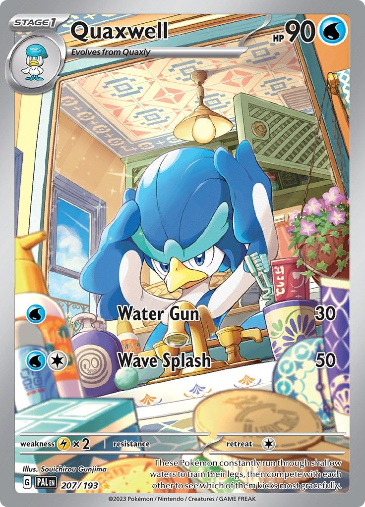 Image for Quaxwell (207/193) [SV02: Paldea Evolved] - Pokemon