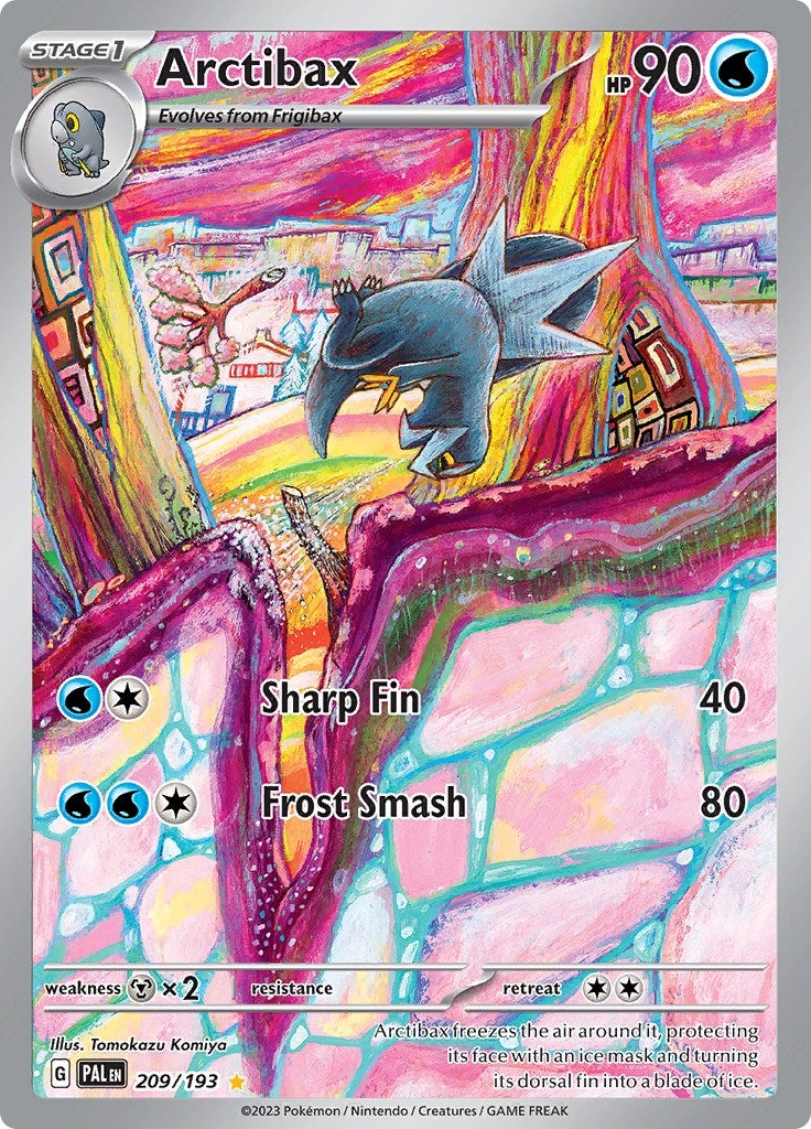 Image for Arctibax (209/193) [SV02: Paldea Evolved] - Pokemon