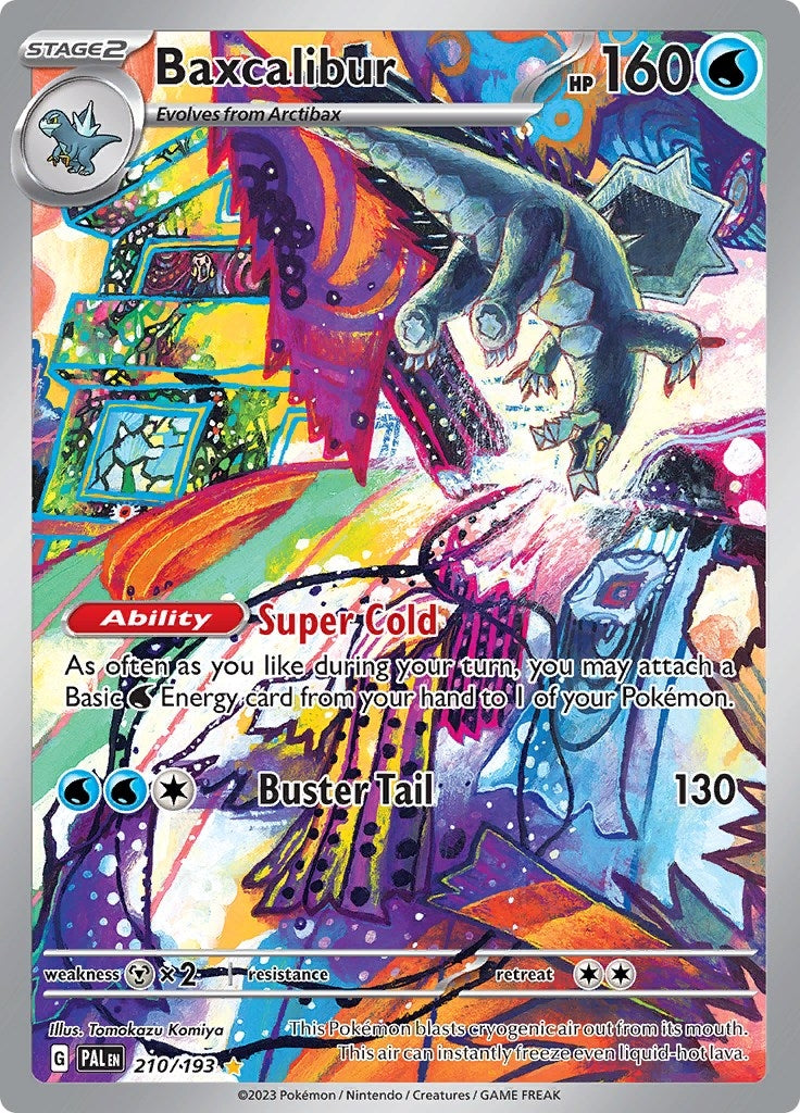 Image for Baxcalibur (210/193) [SV02: Paldea Evolved] - Pokemon