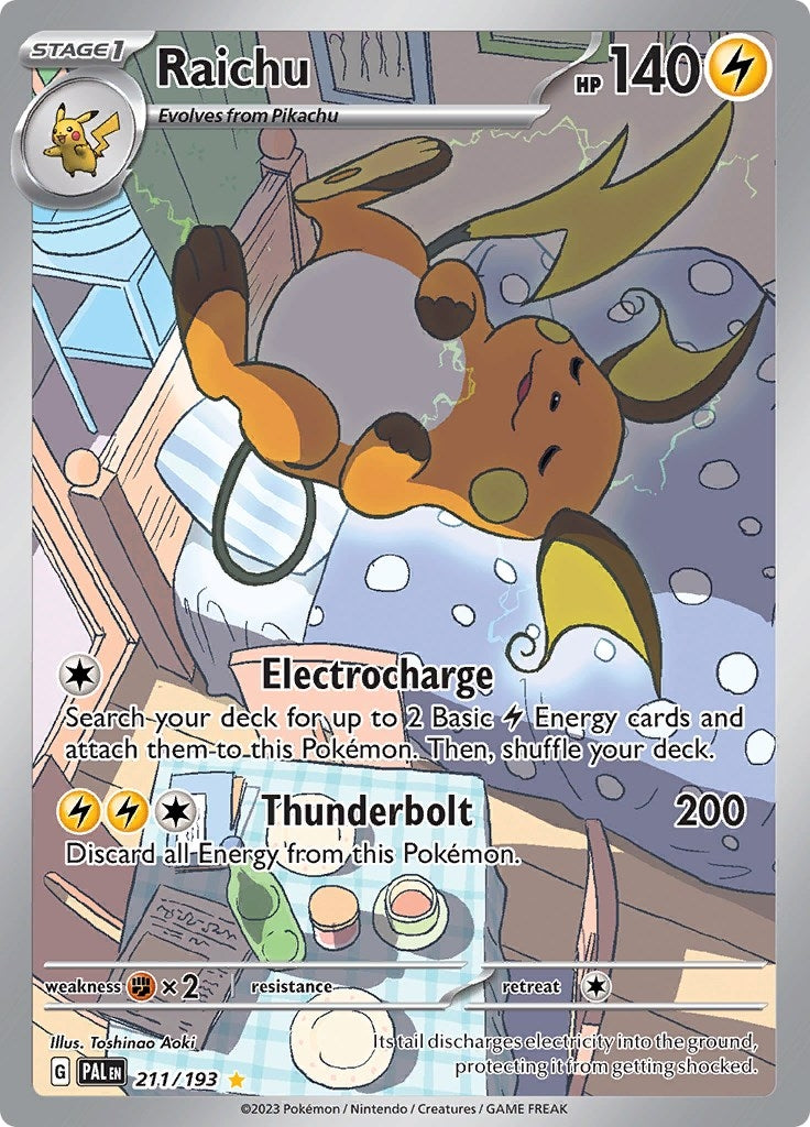 Image for Raichu (211/193) [SV02: Paldea Evolved] - Pokemon