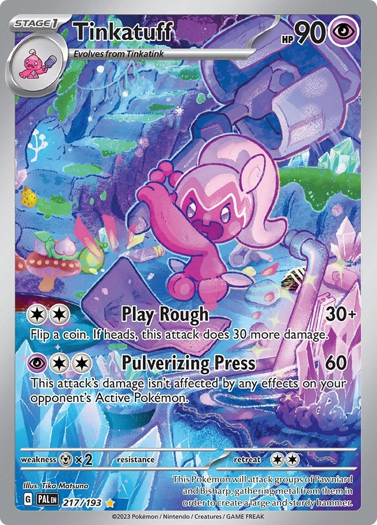 Image for Tinkatuff (217/193) [SV02: Paldea Evolved] - Pokemon