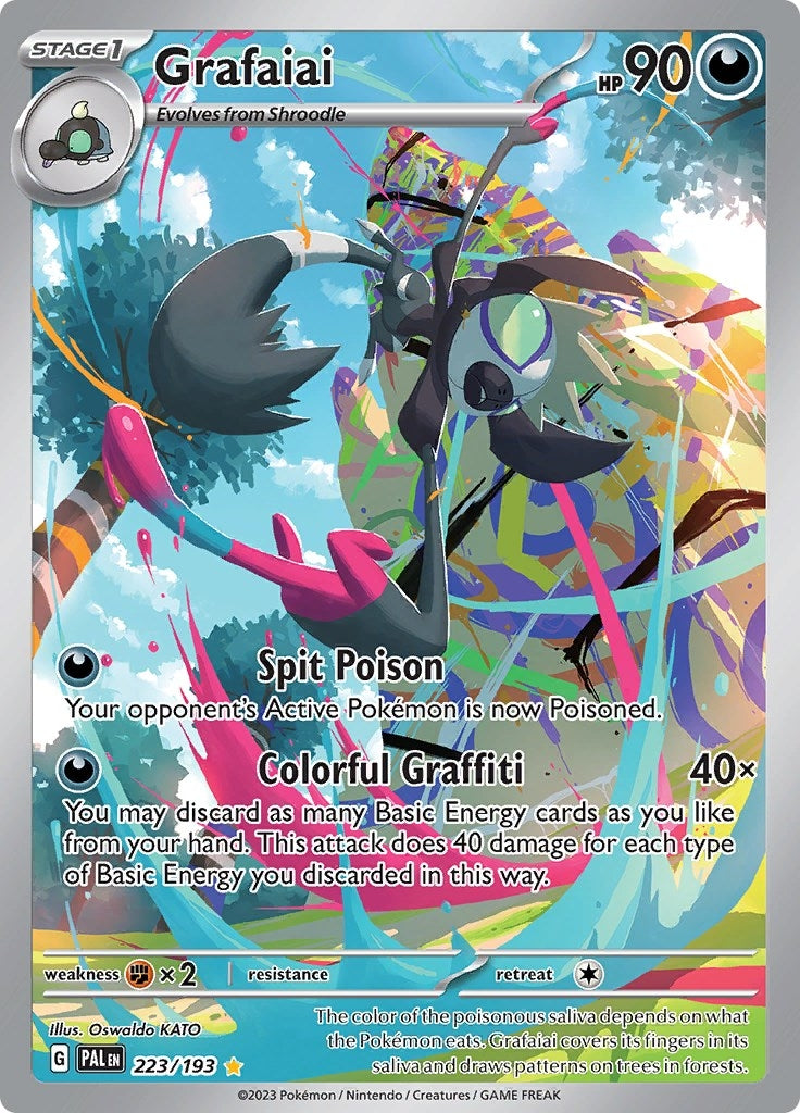 Image for Grafaiai (223/193) [SV02: Paldea Evolved] - Pokemon