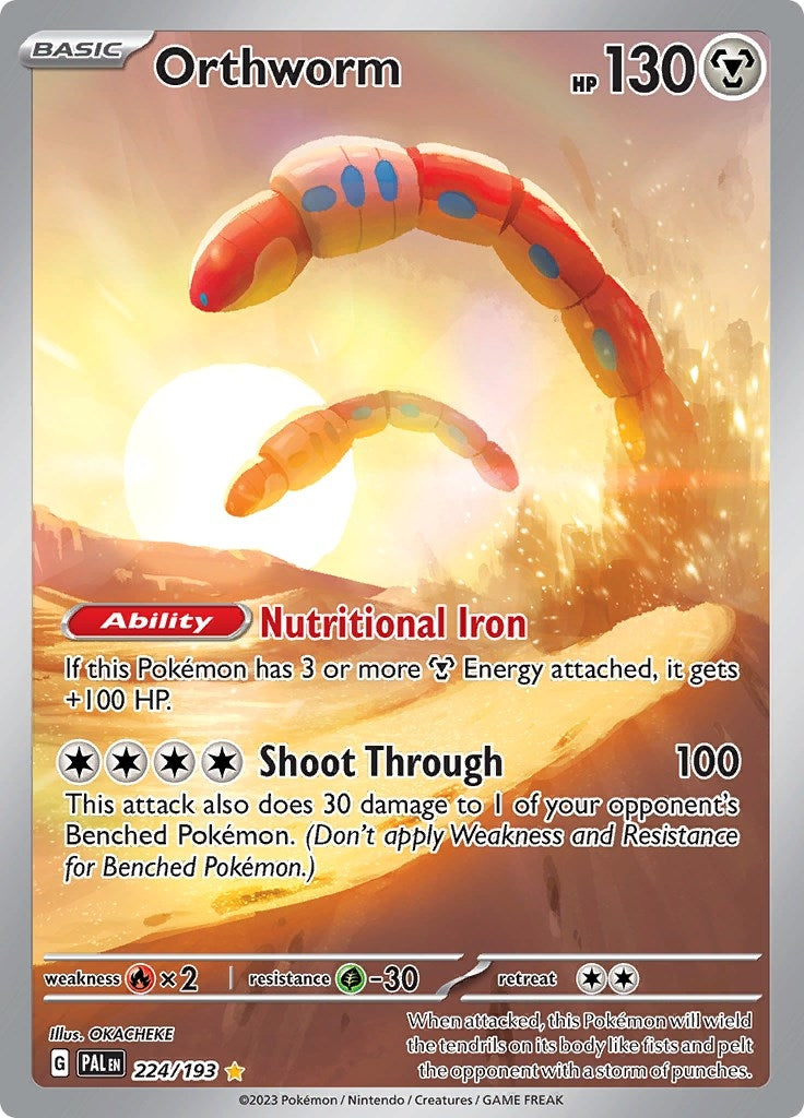 Orthworm (224/193) [SV02: Paldea Evolved]