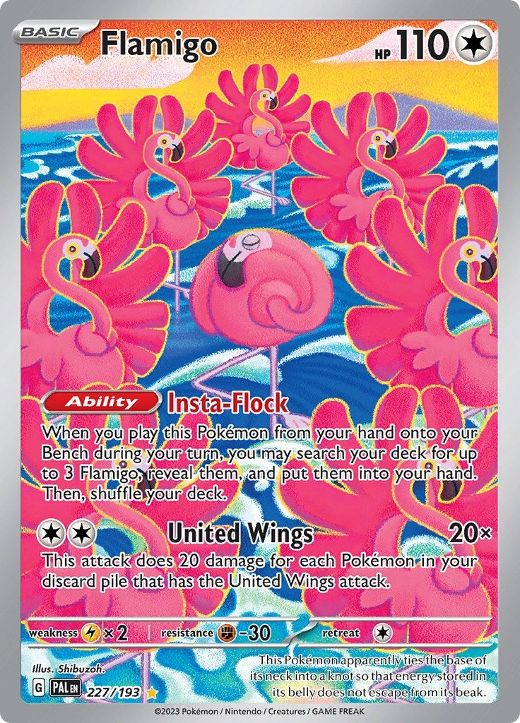 Image for Flamigo (227/193) [SV02: Paldea Evolved] - Pokemon
