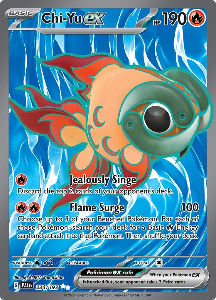 Image for Chi-Yu ex (234/193) [SV02: Paldea Evolved] - Pokemon