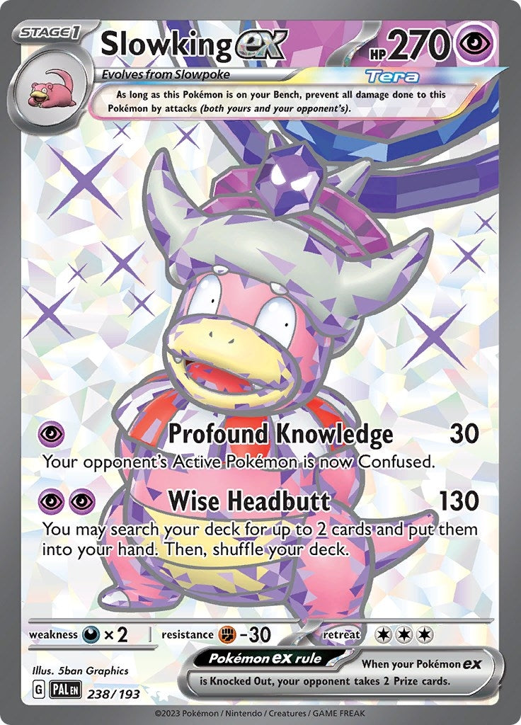 Image for Slowking ex (238/193) [SV02: Paldea Evolved] - Pokemon