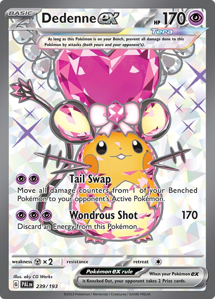 Image for Dedenne ex (239/193) [SV02: Paldea Evolved] - Pokemon
