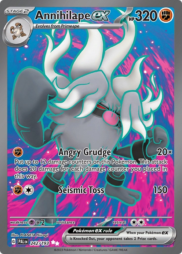 Image for Annihilape ex (242/193) [SV02: Paldea Evolved] - Pokemon