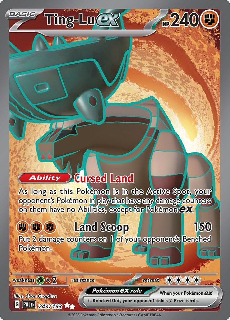 Image for Ting-Lu ex (243/193) [SV02: Paldea Evolved] - Pokemon