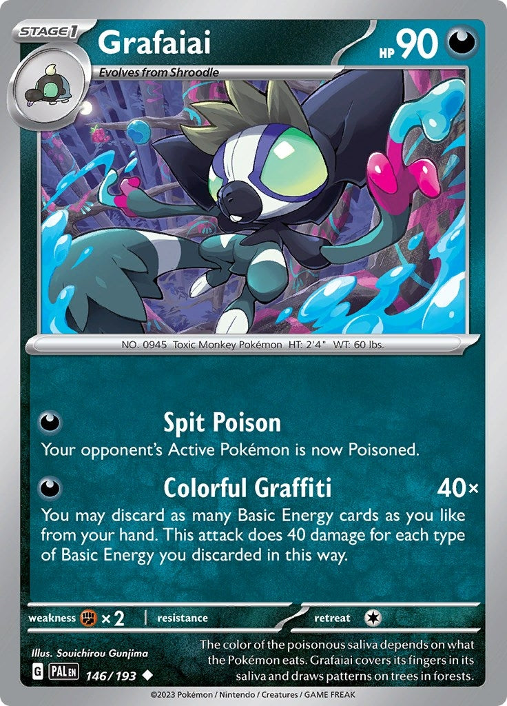 Image for Grafaiai (146/193) [SV02: Paldea Evolved] - Pokemon