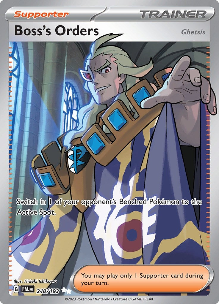 Image for Boss's Orders (248/193) [SV02: Paldea Evolved] - Pokemon