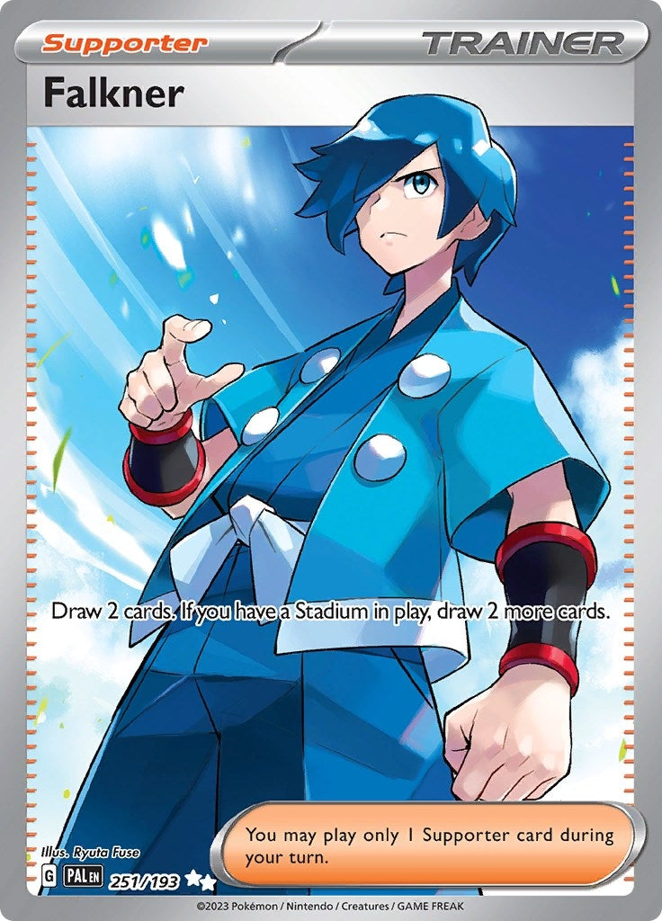 Image for Falkner (251/193) [SV02: Paldea Evolved] - Pokemon