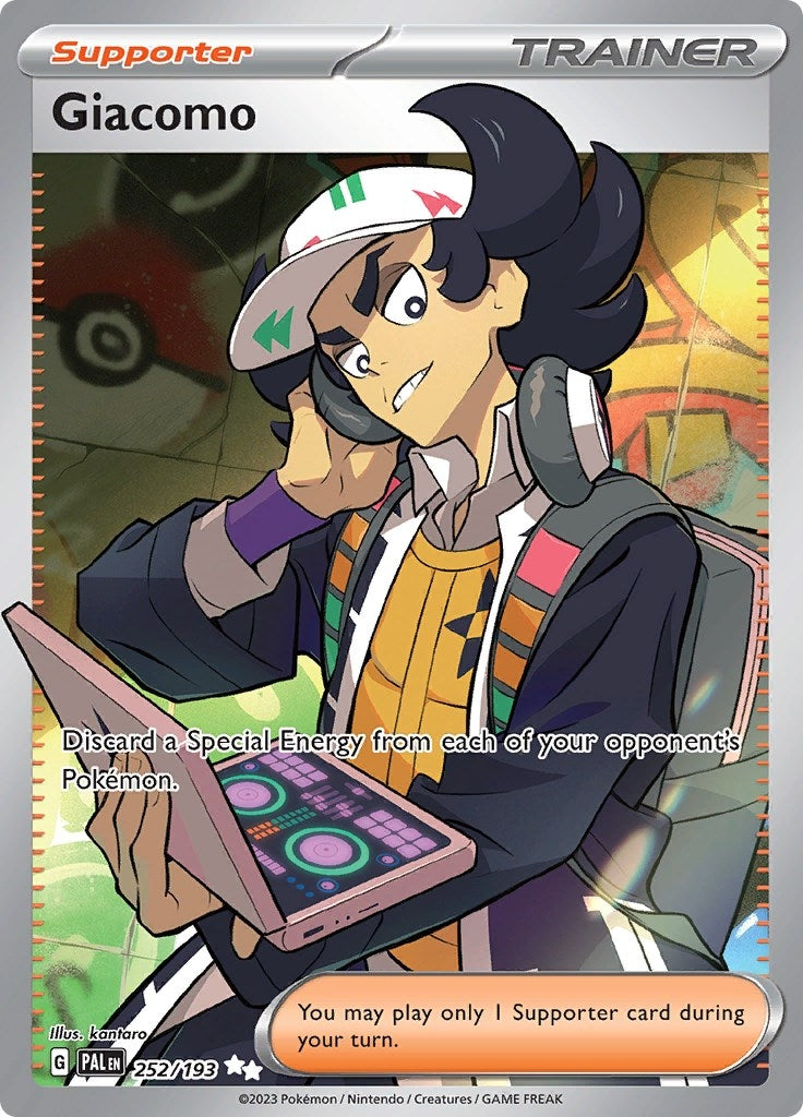 Image for Giacomo (252/193) [SV02: Paldea Evolved] - Pokemon