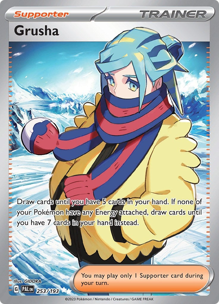 Image for Grusha (253/193) [SV02: Paldea Evolved] - Pokemon
