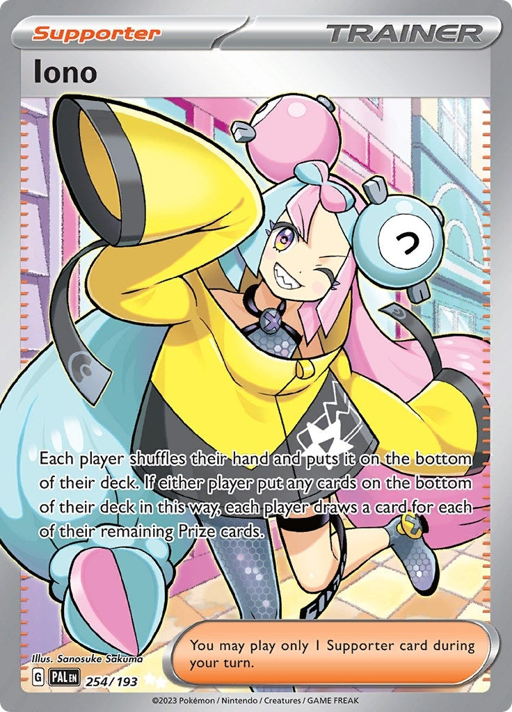 Image for Iono (254/193) [SV02: Paldea Evolved] - Pokemon