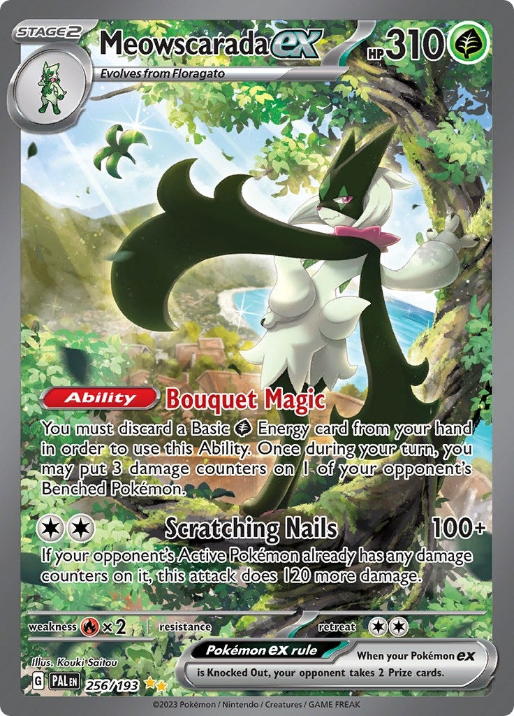 Image for Meowscarada ex (256/193) [SV02: Paldea Evolved] - Pokemon