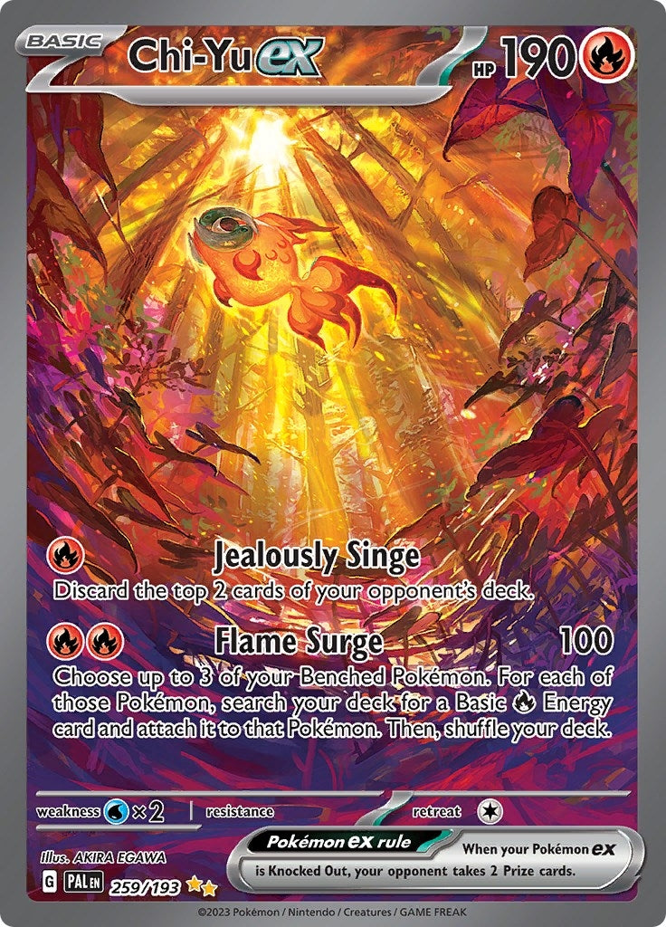 Image for Chi-Yu ex (259/193) [SV02: Paldea Evolved] - Pokemon