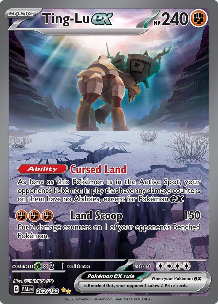 Image for Ting-Lu ex (263/193) [SV02: Paldea Evolved] - Pokemon