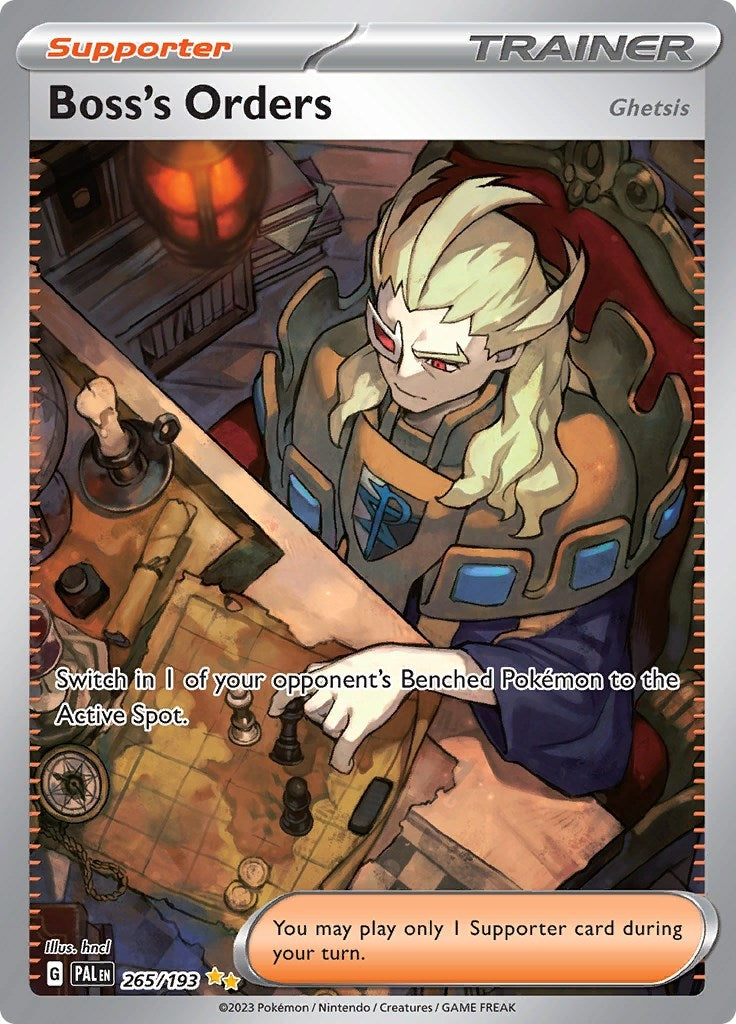Image for Boss's Orders (265/193) [SV02: Paldea Evolved] - Pokemon