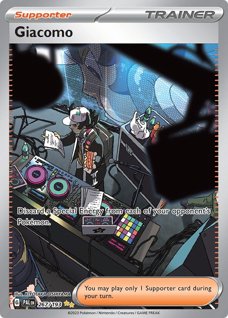 Image for Giacomo (267/193) [SV02: Paldea Evolved] - Pokemon