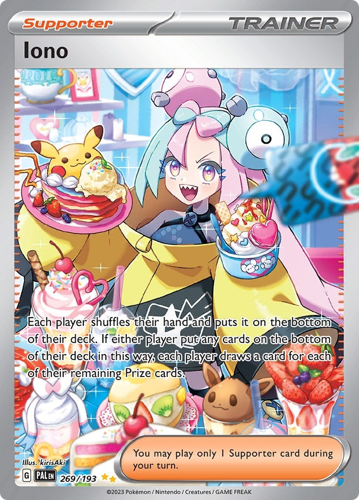 Image for Iono (269/193) [SV02: Paldea Evolved] - Pokemon