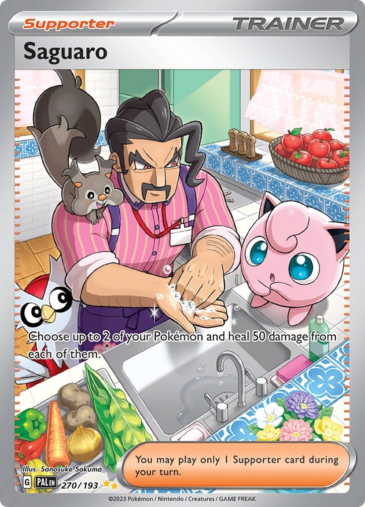 Image for Saguaro (270/193) [SV02: Paldea Evolved] - Pokemon