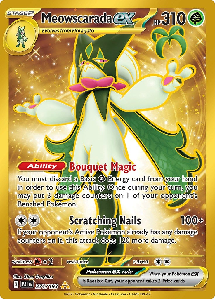 Image for Meowscarada ex (271/193) [SV02: Paldea Evolved] - Pokemon