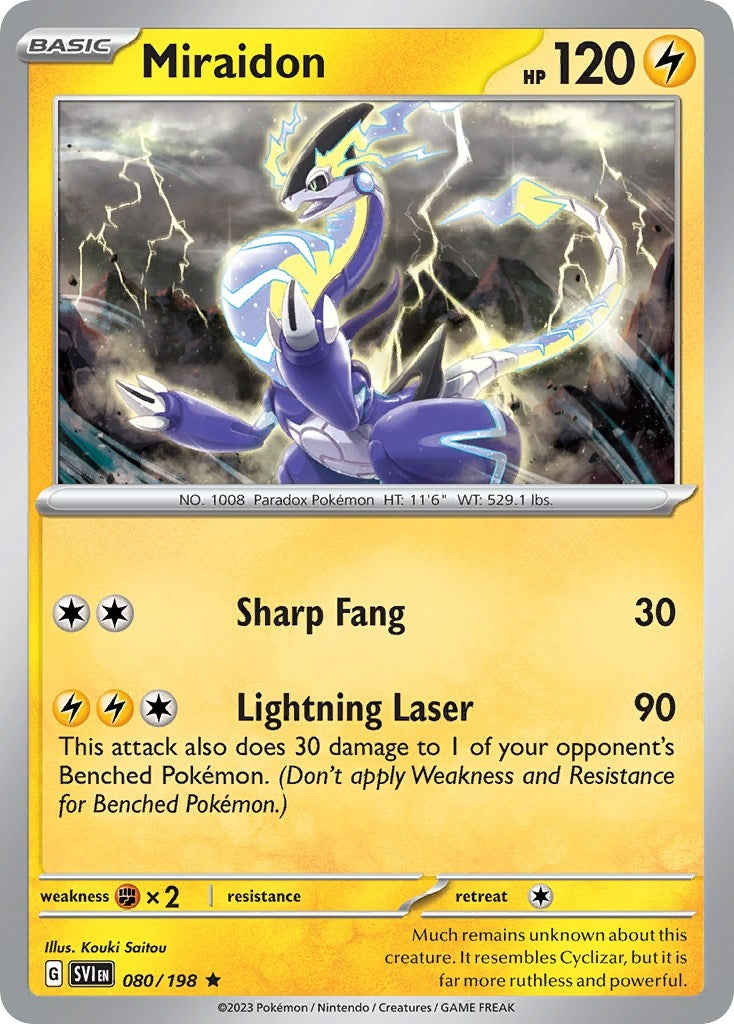 Image for Miraidon (080/198) [Deck Exclusives] - Pokemon