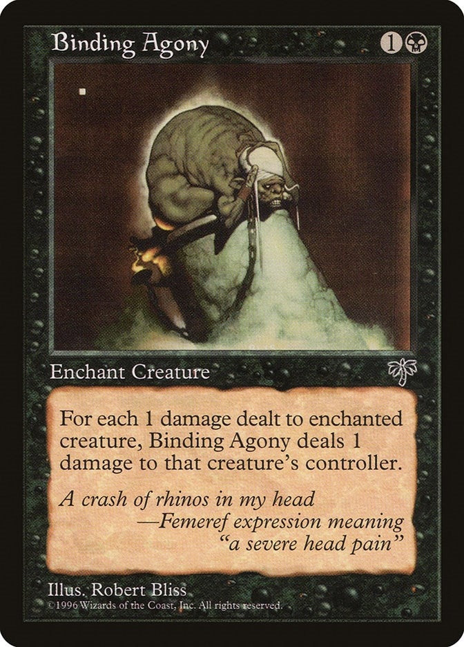 Image for Binding Agony [Mirage] - Magic: The Gathering