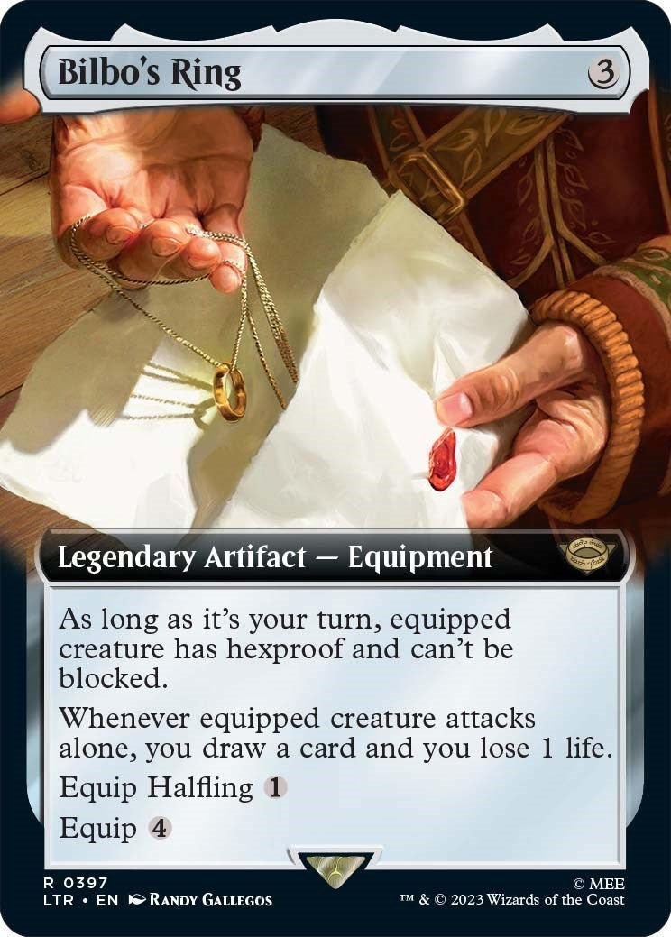 Image for Bilbo's Ring (Extended Art) (397) [Universes Beyond: The Lord of the Rings: Tales of Middle-earth] - Magic: The Gathering