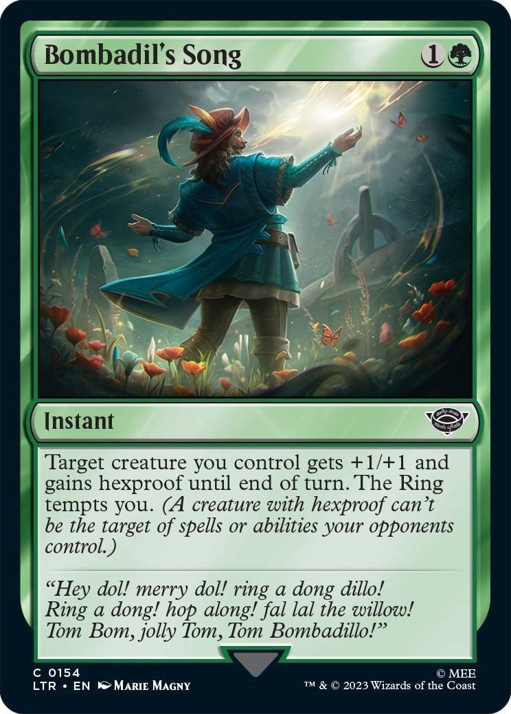 Image for Bombadil's Song (154) [Universes Beyond: The Lord of the Rings: Tales of Middle-earth] - Magic: The Gathering