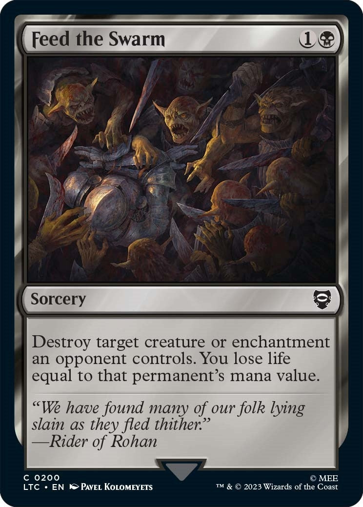 Image for Feed the Swarm (200) [The Lord of the Rings: Tales of Middle-earth] - Magic: The Gathering