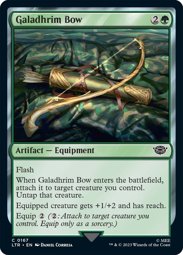 Image for Galadhrim Bow (167) [Universes Beyond: The Lord of the Rings: Tales of Middle-earth] - Magic: The Gathering