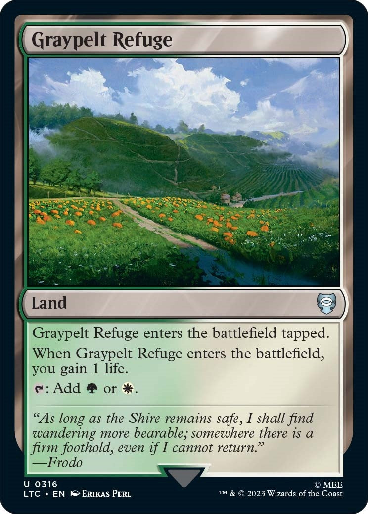 Image for Graypelt Refuge (316) [The Lord of the Rings: Tales of Middle-earth] - Magic: The Gathering