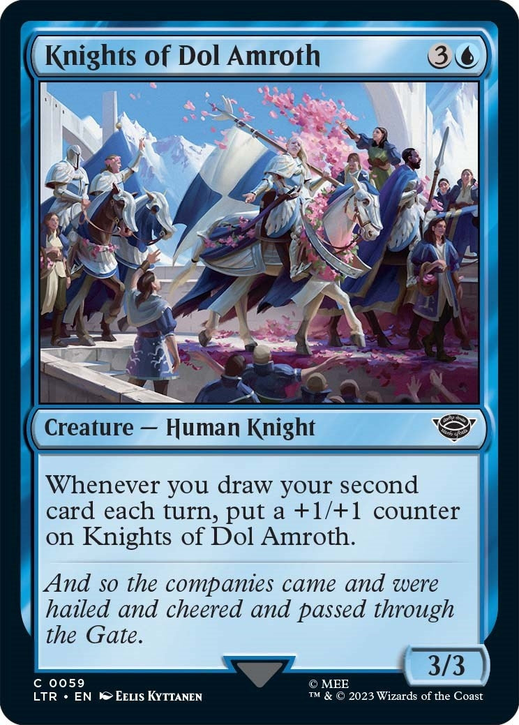 Image for Knights of Dol Amroth (59) [Universes Beyond: The Lord of the Rings: Tales of Middle-earth] - Magic: The Gathering
