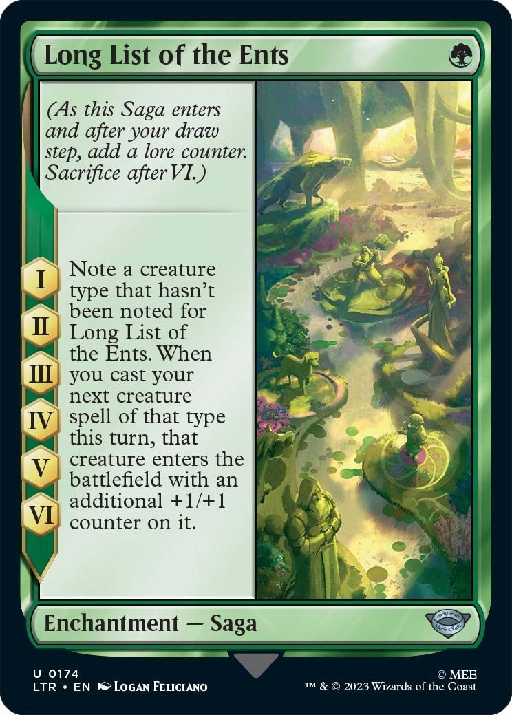 Image for Long List of the Ents (174) [Universes Beyond: The Lord of the Rings: Tales of Middle-earth] - Magic: The Gathering