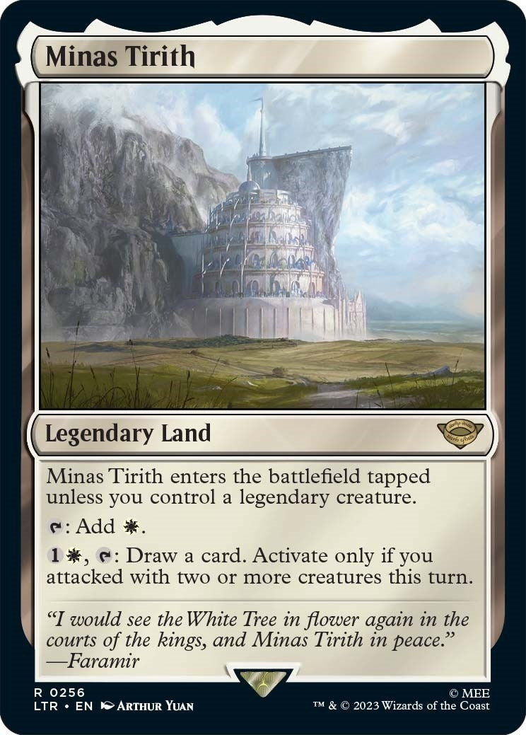 Image for Minas Tirith (256) [Universes Beyond: The Lord of the Rings: Tales of Middle-earth] - Magic: The Gathering