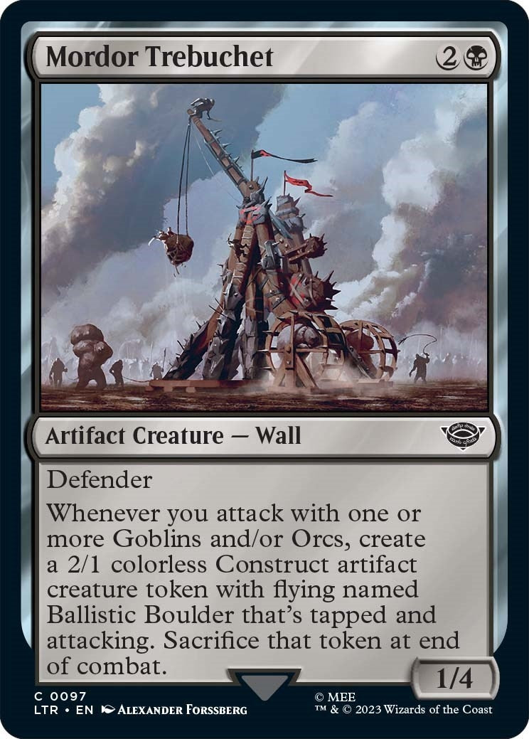 Image for Mordor Trebuchet (97) [Universes Beyond: The Lord of the Rings: Tales of Middle-earth] - Magic: The Gathering