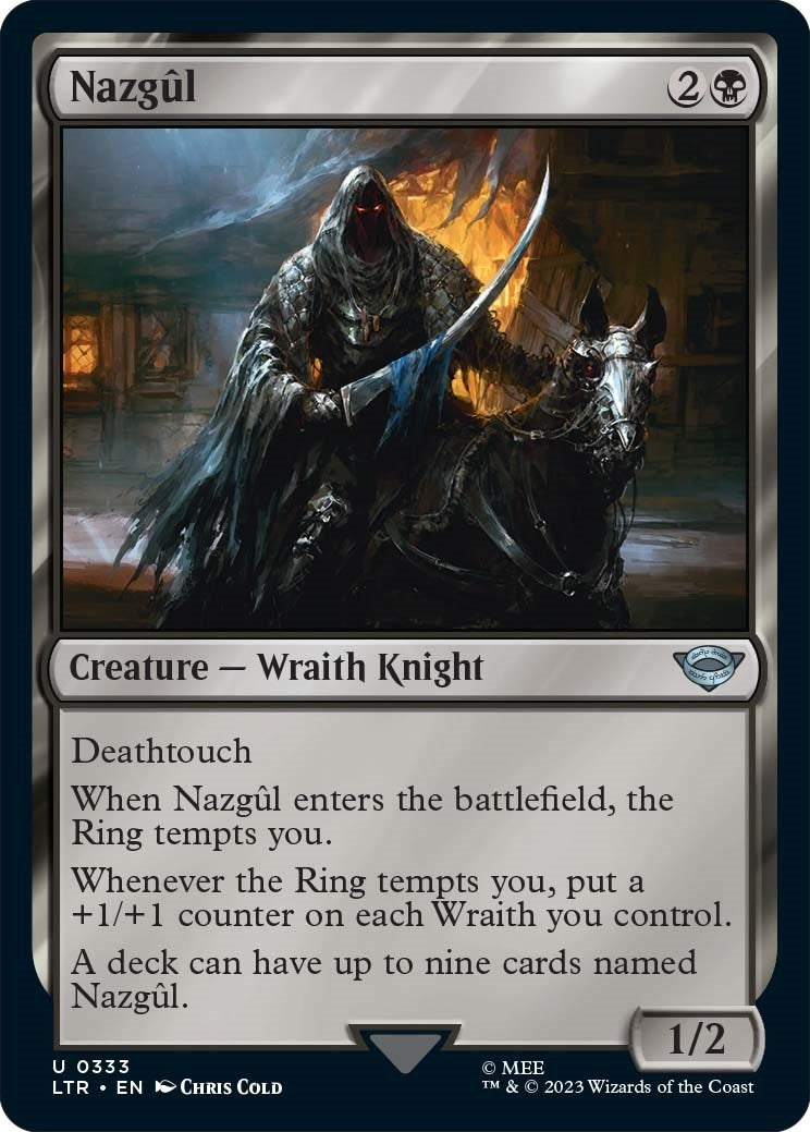 Image for Nazgul (0333) (333) [Universes Beyond: The Lord of the Rings: Tales of Middle-earth] - Magic: The Gathering