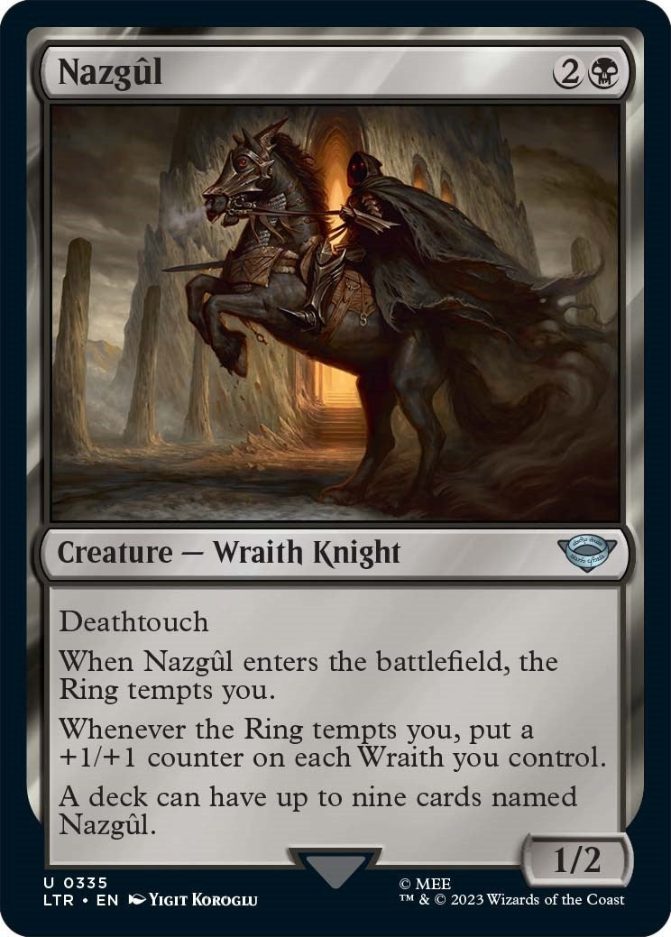 Image for Nazgul (0335) (335) [Universes Beyond: The Lord of the Rings: Tales of Middle-earth] - Magic: The Gathering