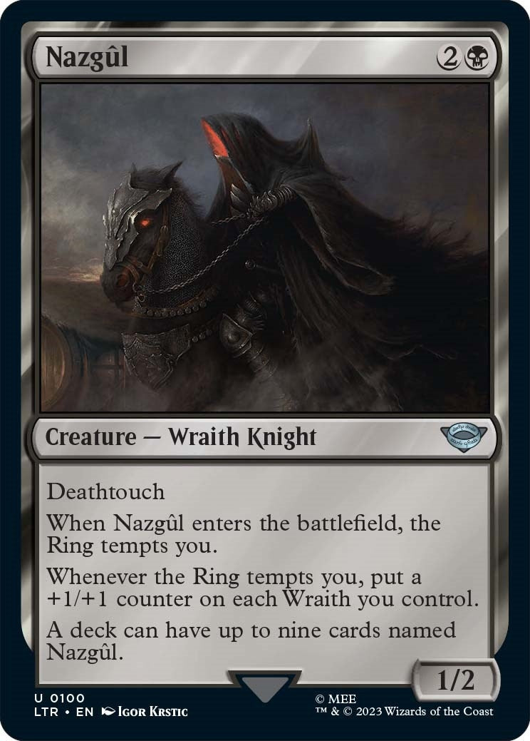 Image for Nazgul (0100) (100) [Universes Beyond: The Lord of the Rings: Tales of Middle-earth] - Magic: The Gathering