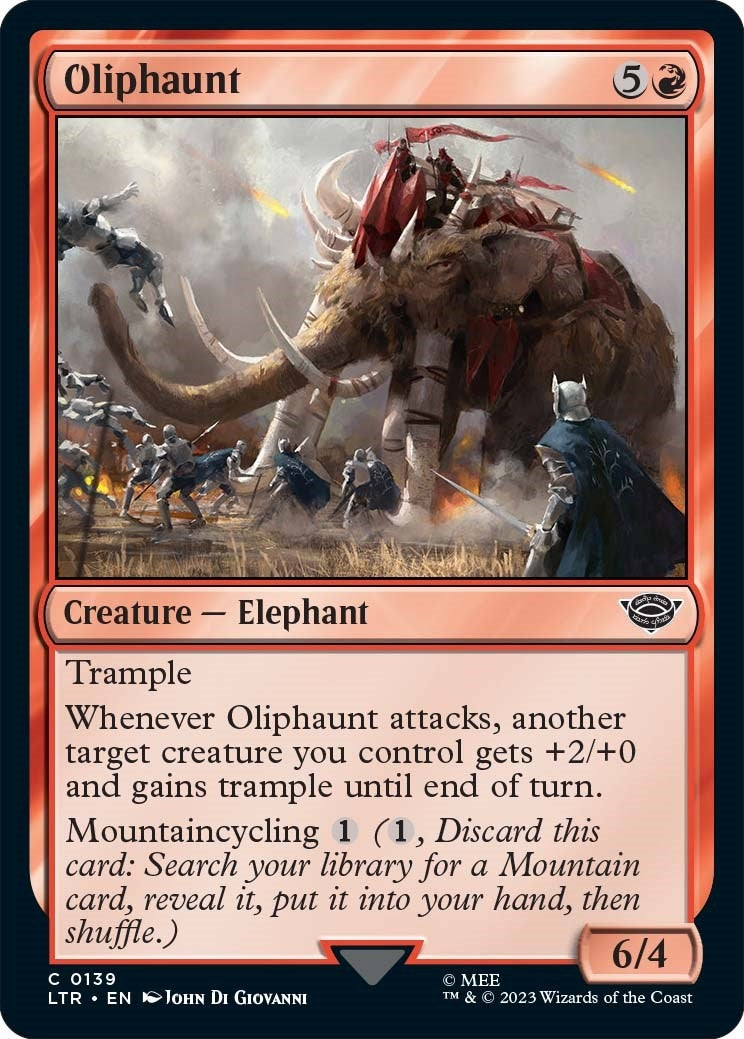 Image for Oliphaunt (139) [Universes Beyond: The Lord of the Rings: Tales of Middle-earth] - Magic: The Gathering