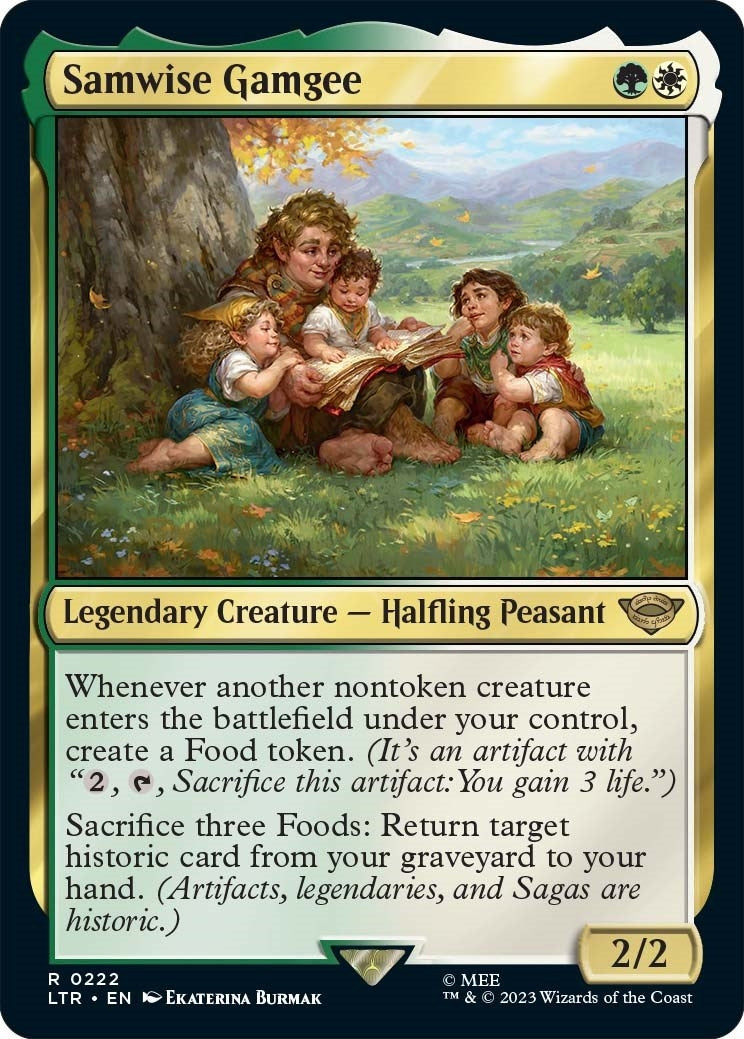 Image for Samwise Gamgee (222) [Universes Beyond: The Lord of the Rings: Tales of Middle-earth] - Magic: The Gathering