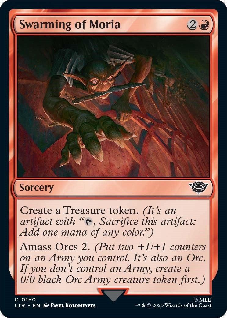 Image for Swarming of Moria (150) [Universes Beyond: The Lord of the Rings: Tales of Middle-earth] - Magic: The Gathering