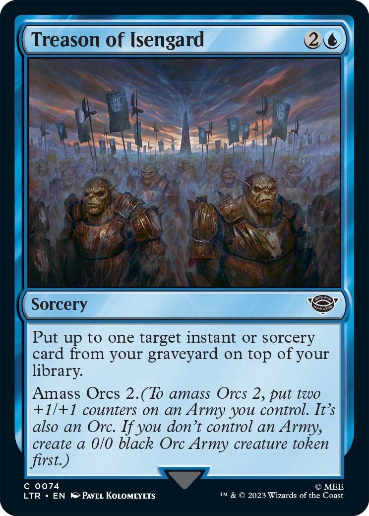 Image for Treason of Isengard (74) [Universes Beyond: The Lord of the Rings: Tales of Middle-earth] - Magic: The Gathering